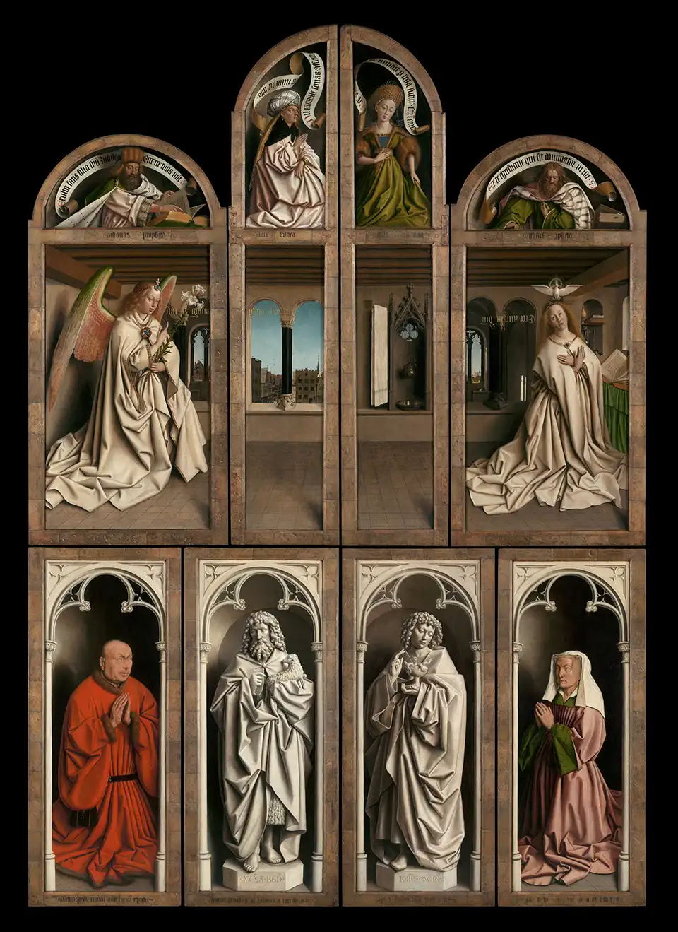 The Ghent Altarpiece (Closed)